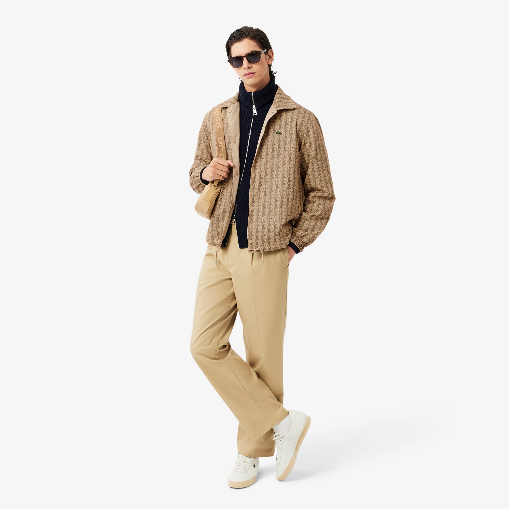 Men's Reversible Monogram Jacket - Jackets & Coats - New In 2026