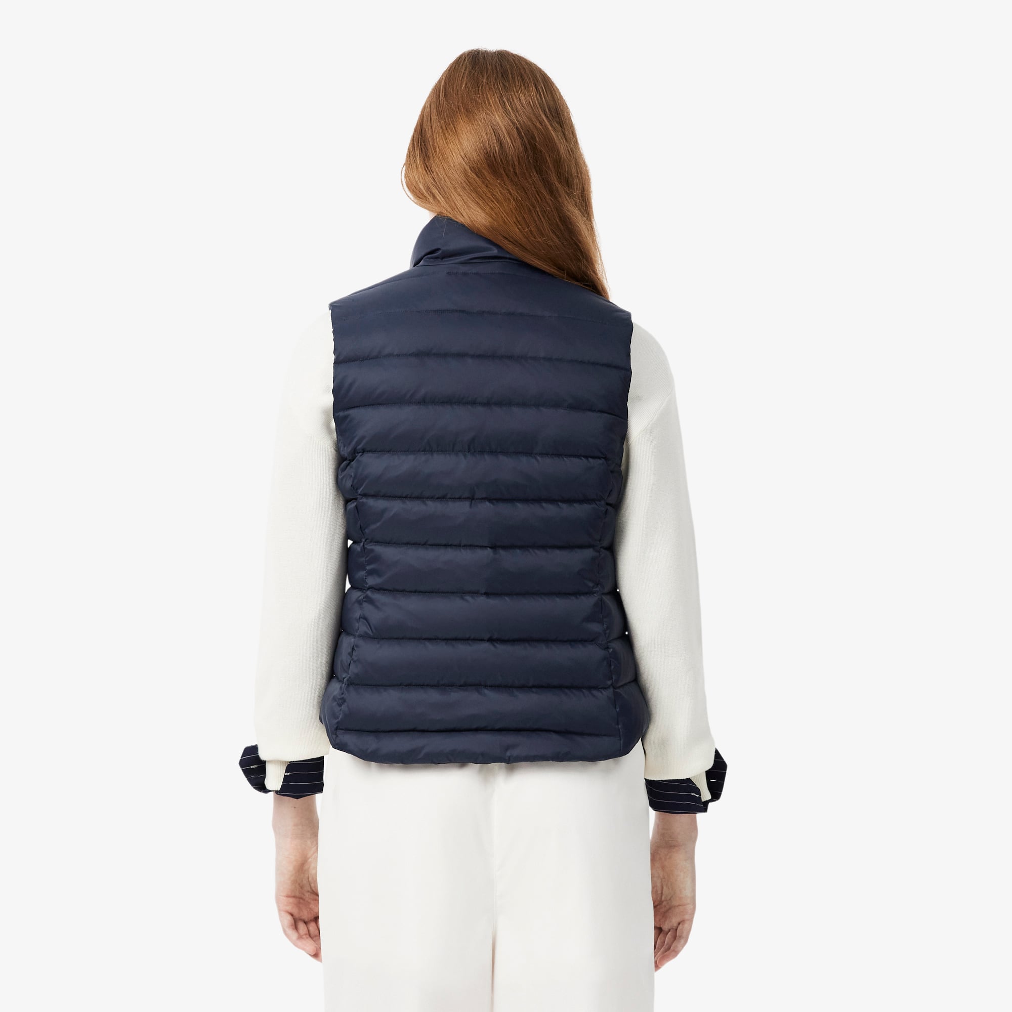 Water-Repellent Quilted Down Vest