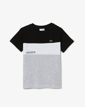 Kids' Colorblock Cotton Jersey T-Shirt