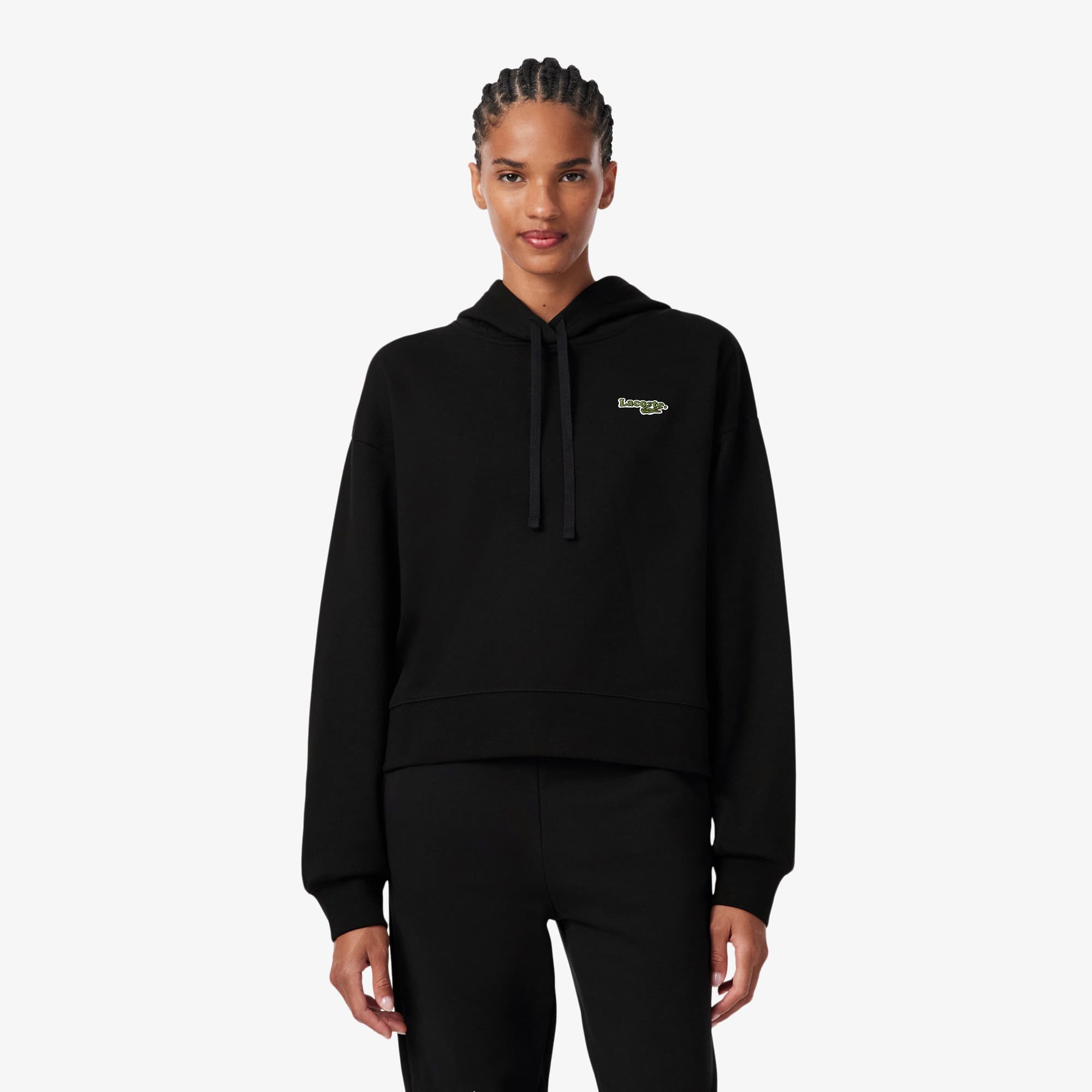 Lacoste Women's Oversized Logo Hoodie