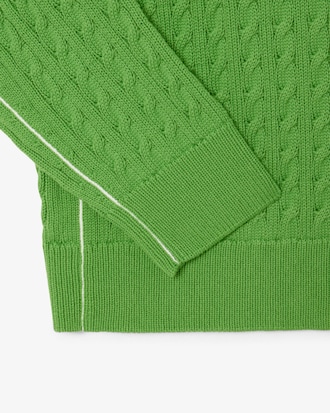 Men's Cable Knit Cotton Sweater