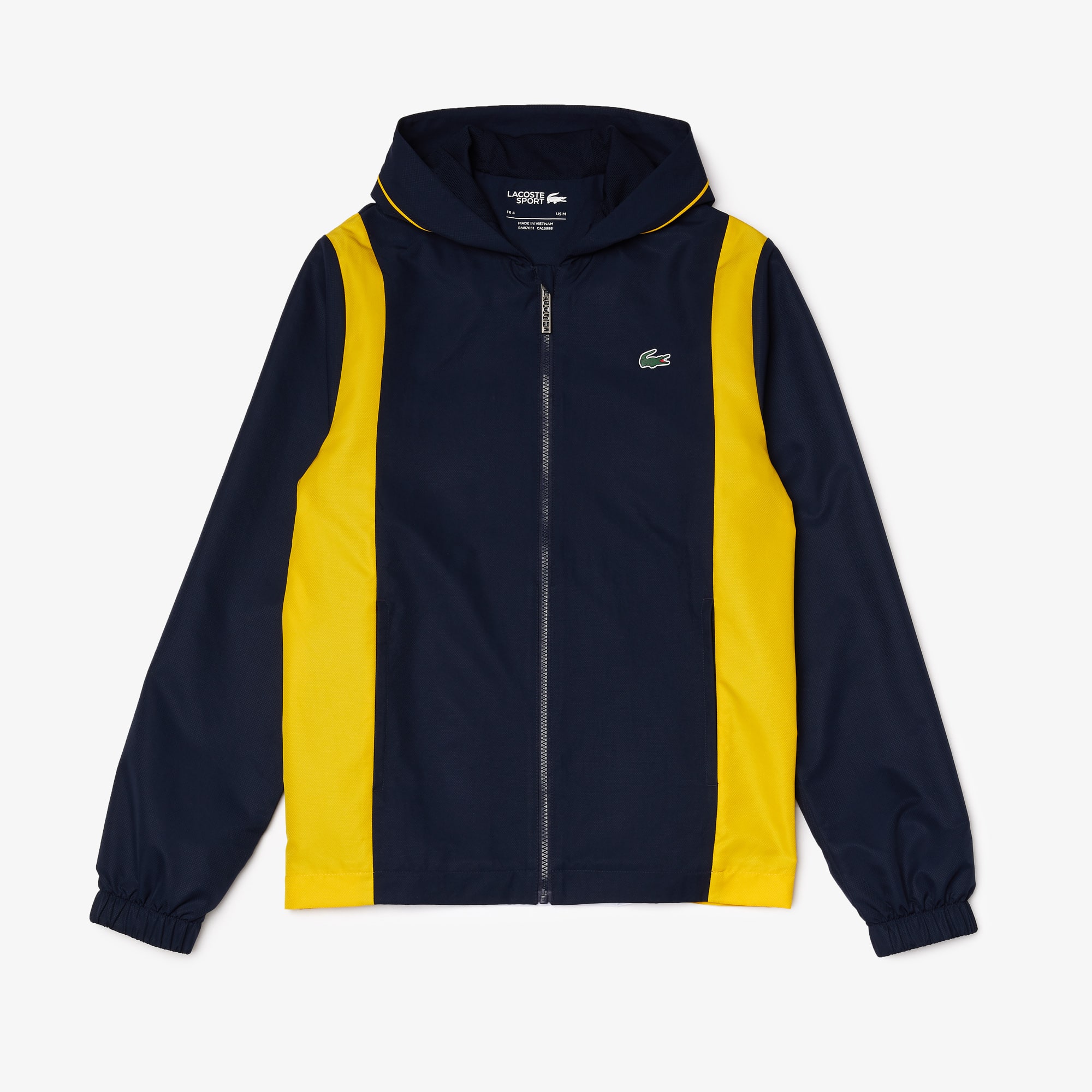 lacoste yellow jacket