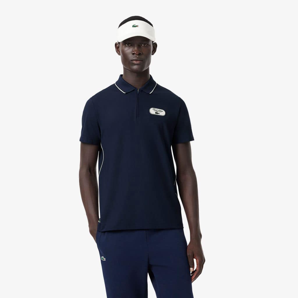 Ultra Dry Badge Accent Tennis Heritage Polo Shirt