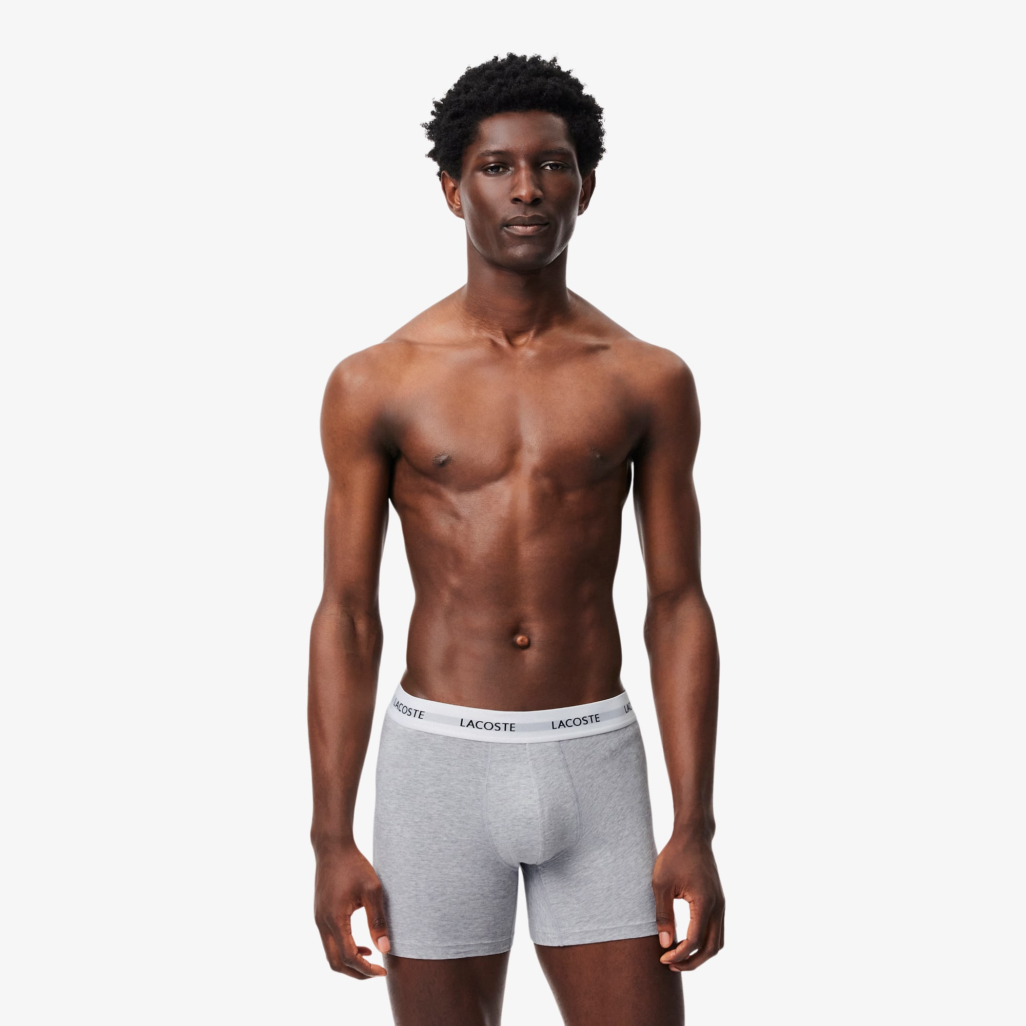 3-Pack Stretch Cotton Boxer Briefs - Underwear & Loungewear