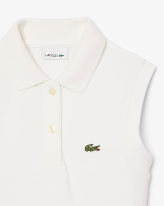 Sleeveless Stretch Piqu&eacute; Dress