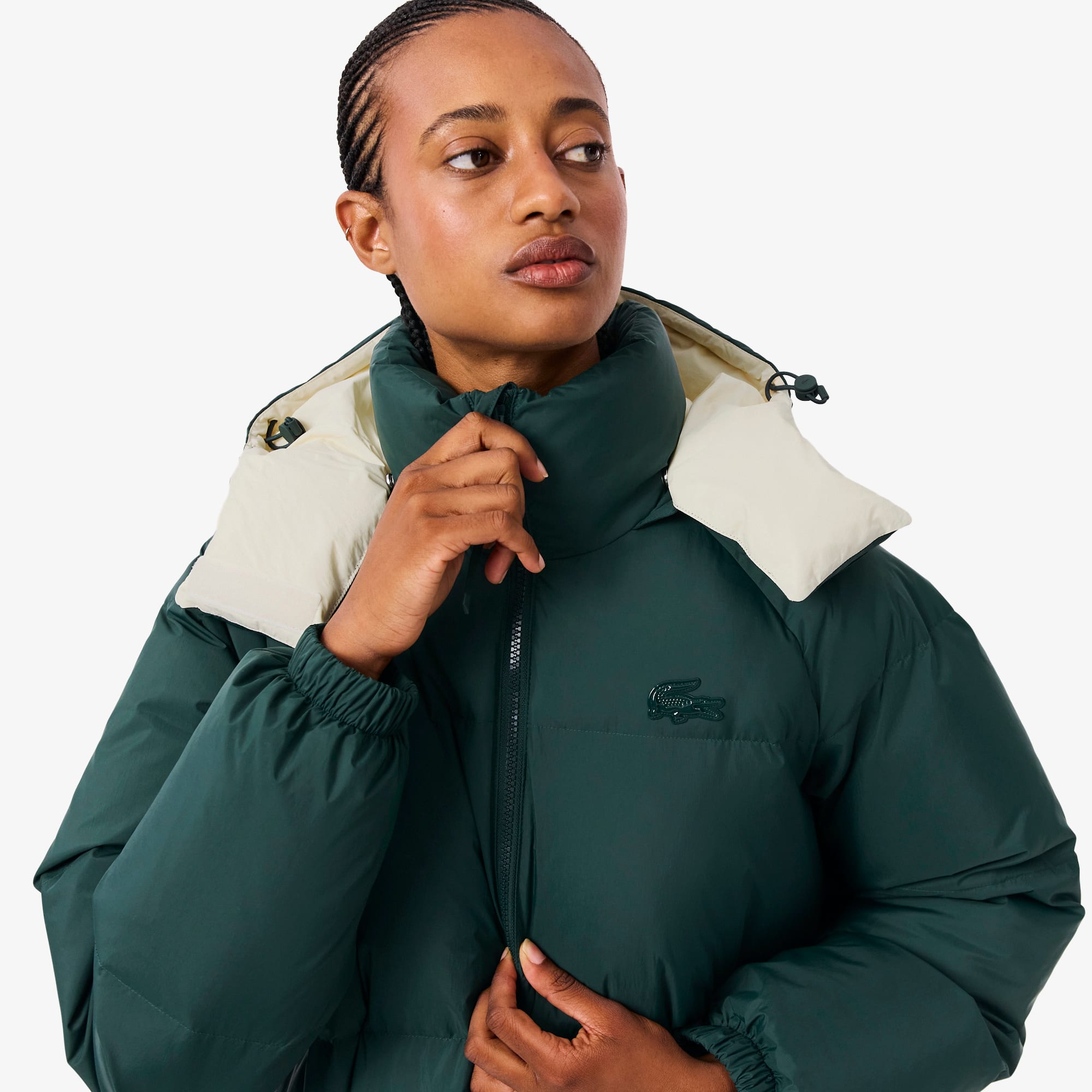 Women's Long Oversized Down Jacket - Lacoste Sale - New In 2026