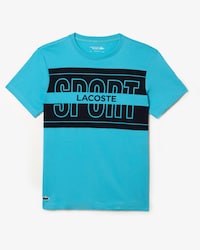 Playera Deportiva Con Estampado De Algod&oacute;n Para Hombre