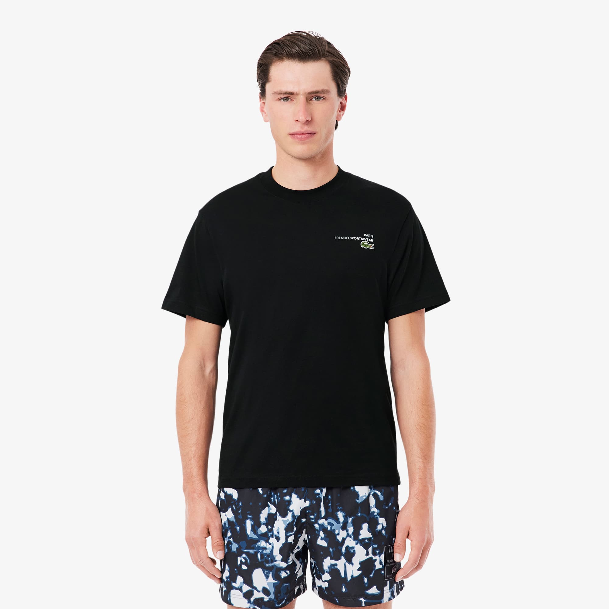 Men's Print Motif Jersey T-Shirt - T-shirts - New In 2025