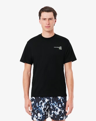 Men's Print Motif Jersey T-Shirt