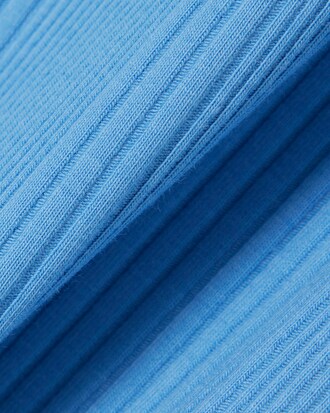 Ribbed Cotton Strappy Maxi Dress