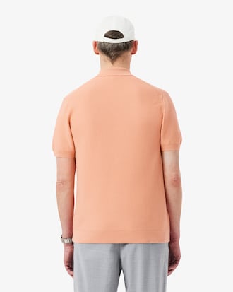 Classic Fit Knitted Polo Shirt
