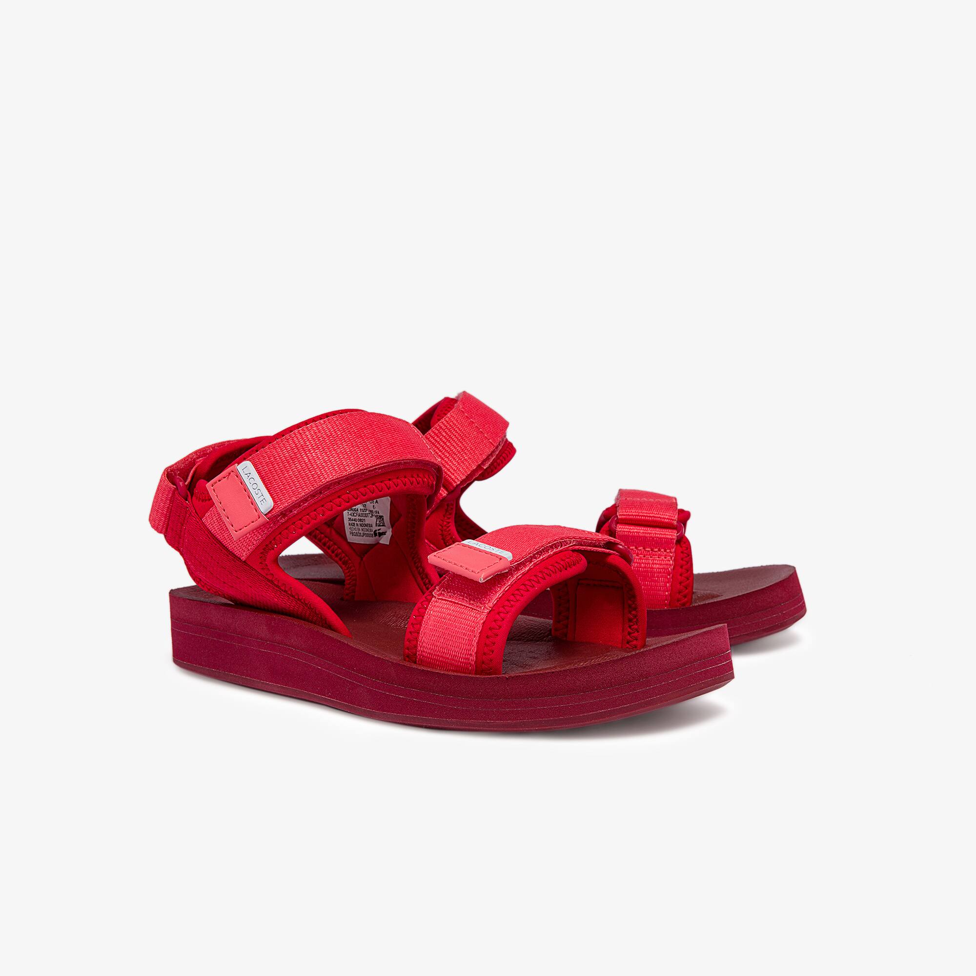 Women's Suruga Logo Strap Sandals - Women's Slides u0026 Flip-Flops - New In  2023 | Lacoste