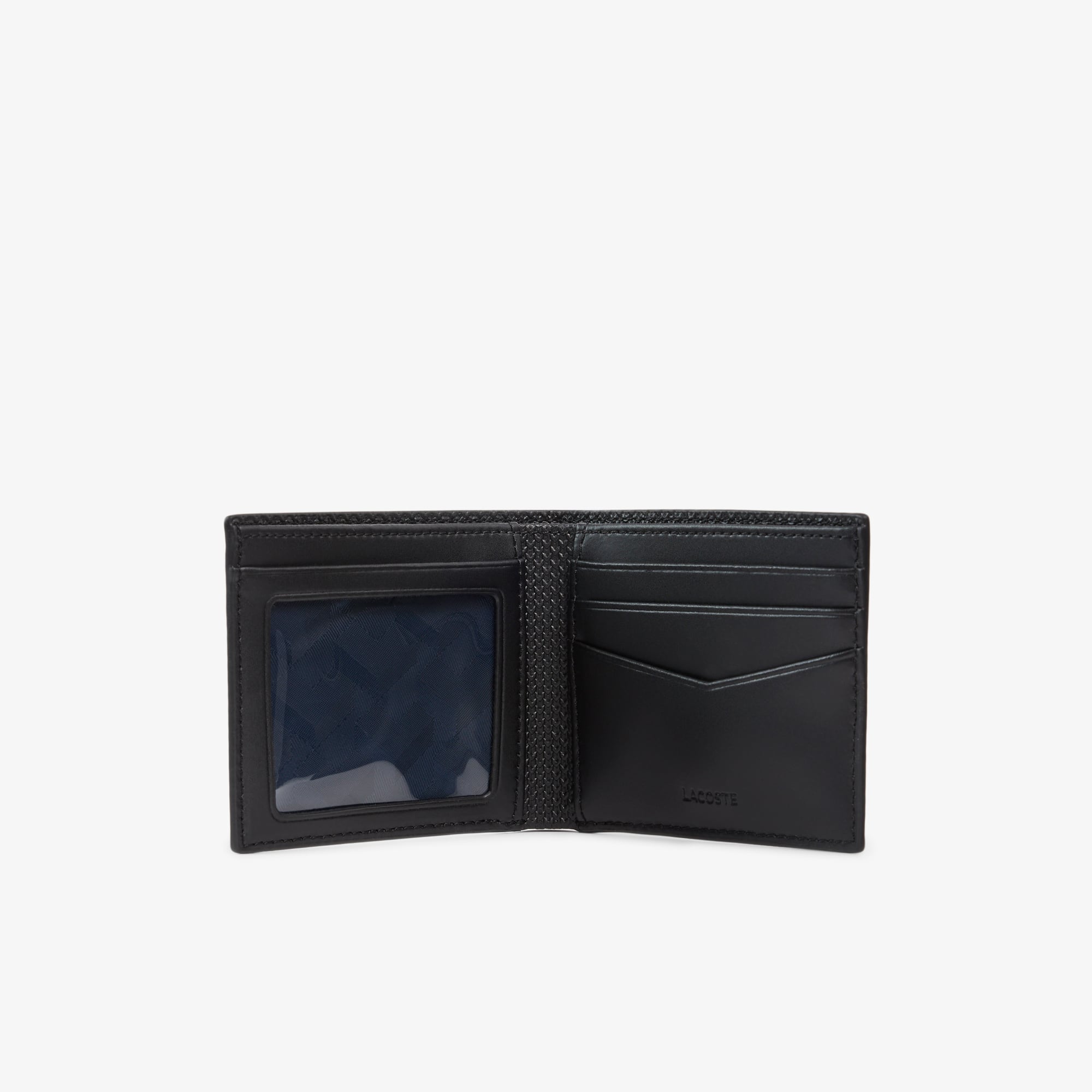 Small Piqué Leather Chantaco Billfold - Bags - New In 2026 | Lacoste