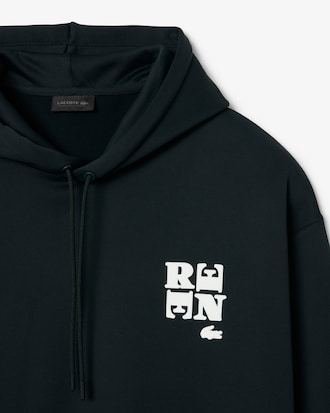 Runway Badge Accent Hoodie