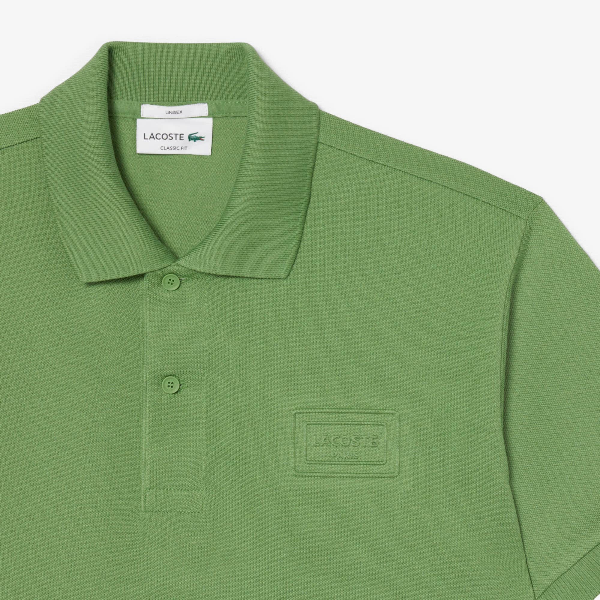 Classic Fit Embossed Branding Polo - Polo Shirts - New In 2026