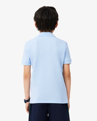 Contrast Band Petit Piqu&eacute; Polo Shirt