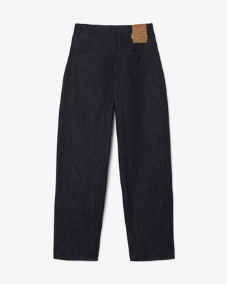 Runway Oversized Indigo Denim Jeans