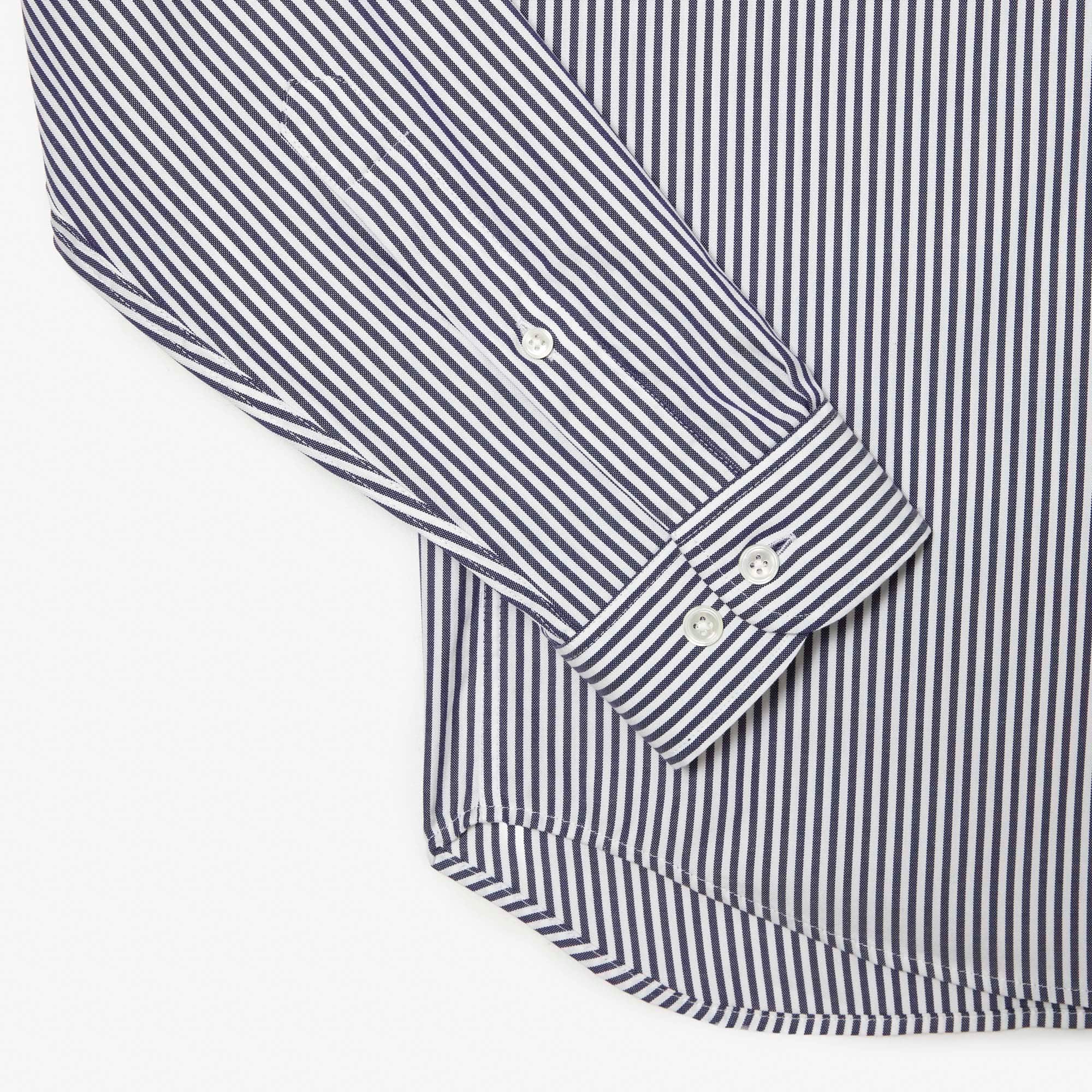 Men's Regular Fit Striped Cotton Shirt - Button Down Shirts