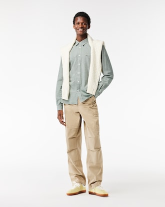 Men's Regular Fit Cotton Flannel Shirt