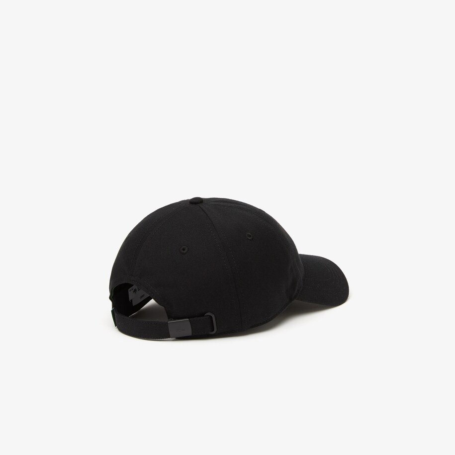 Unisex Lacoste Adjustable Organic Cotton Twill Cap Men's Caps & Hats