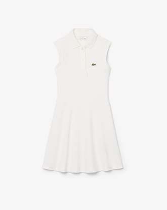 Sleeveless Stretch Piqu&eacute; Dress