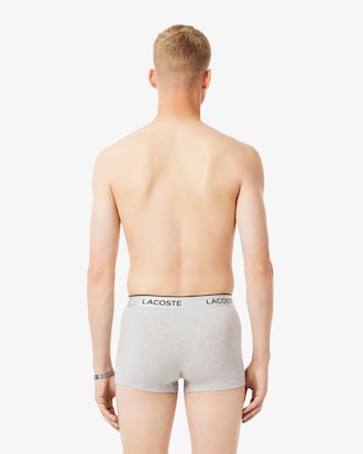 Men's 3-Pack Silver Waist Short Trunks