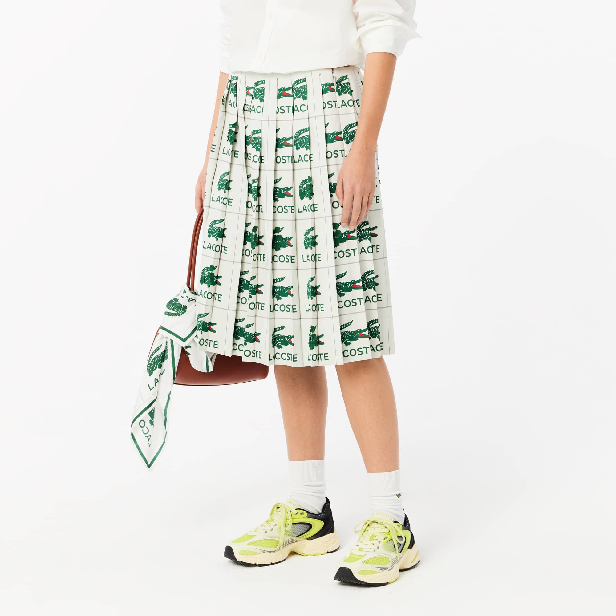 Women's Embroidery Collection Pleated Skirt - Shorts & Skirts
