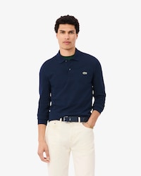 Men's Slim Fit L.12.12 Long Sleeve Polo