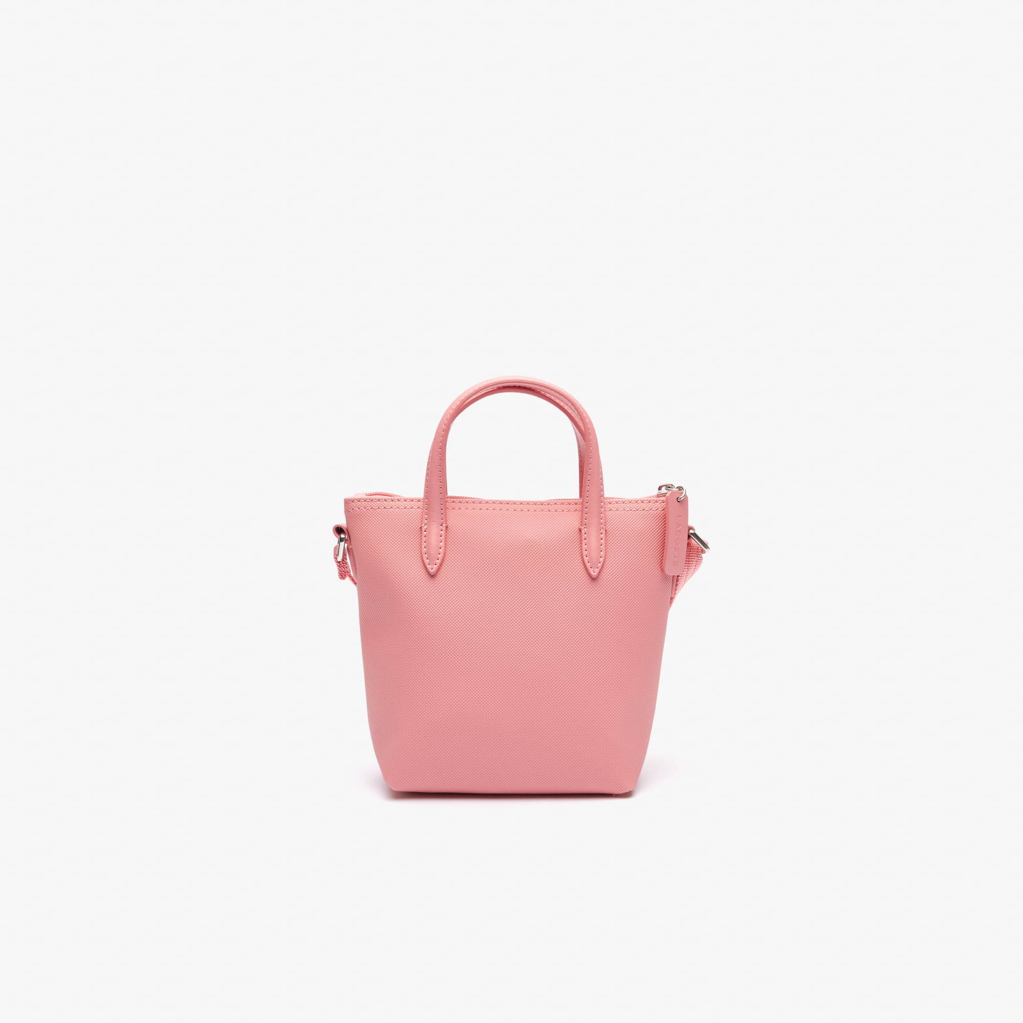 ★LACOSTE★ Women's L1212 Concept Small Shopper Bag Pink NF2 Women's Small L.12.12 Concept Tote - Bags - New In 2025