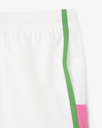 Men's Lightweight Colorblock Stripe Tennis Shorts