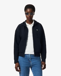 Women's Zip-Up Piqu&eacute; Hoodie