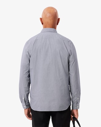 Men's Regular Fit Gingham Poplin Shirt