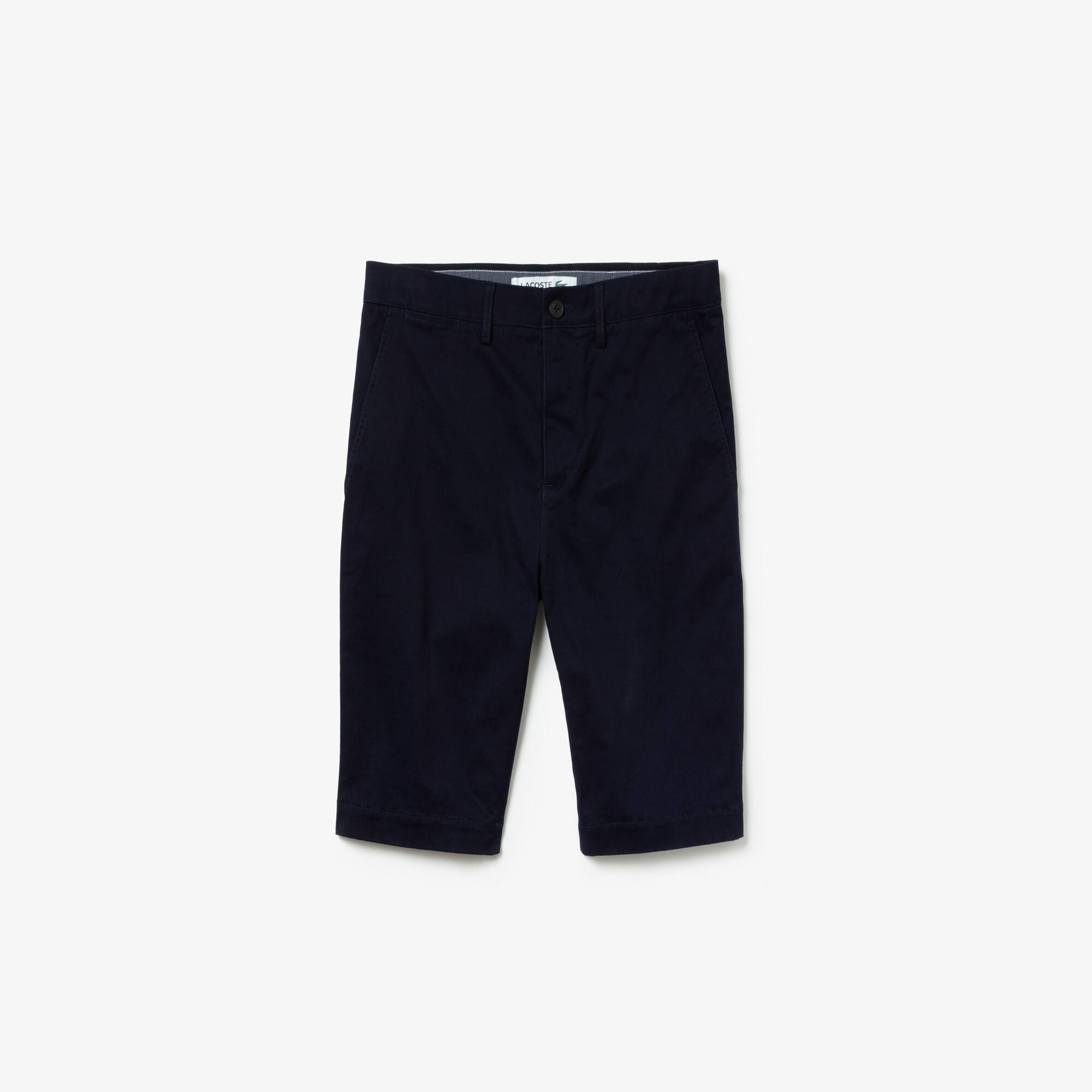 LACOSTE　DH01_23F　ブラック　サイズ5 Men's Slim Fit Stretch Gabardine Shorts - Shorts & Swim