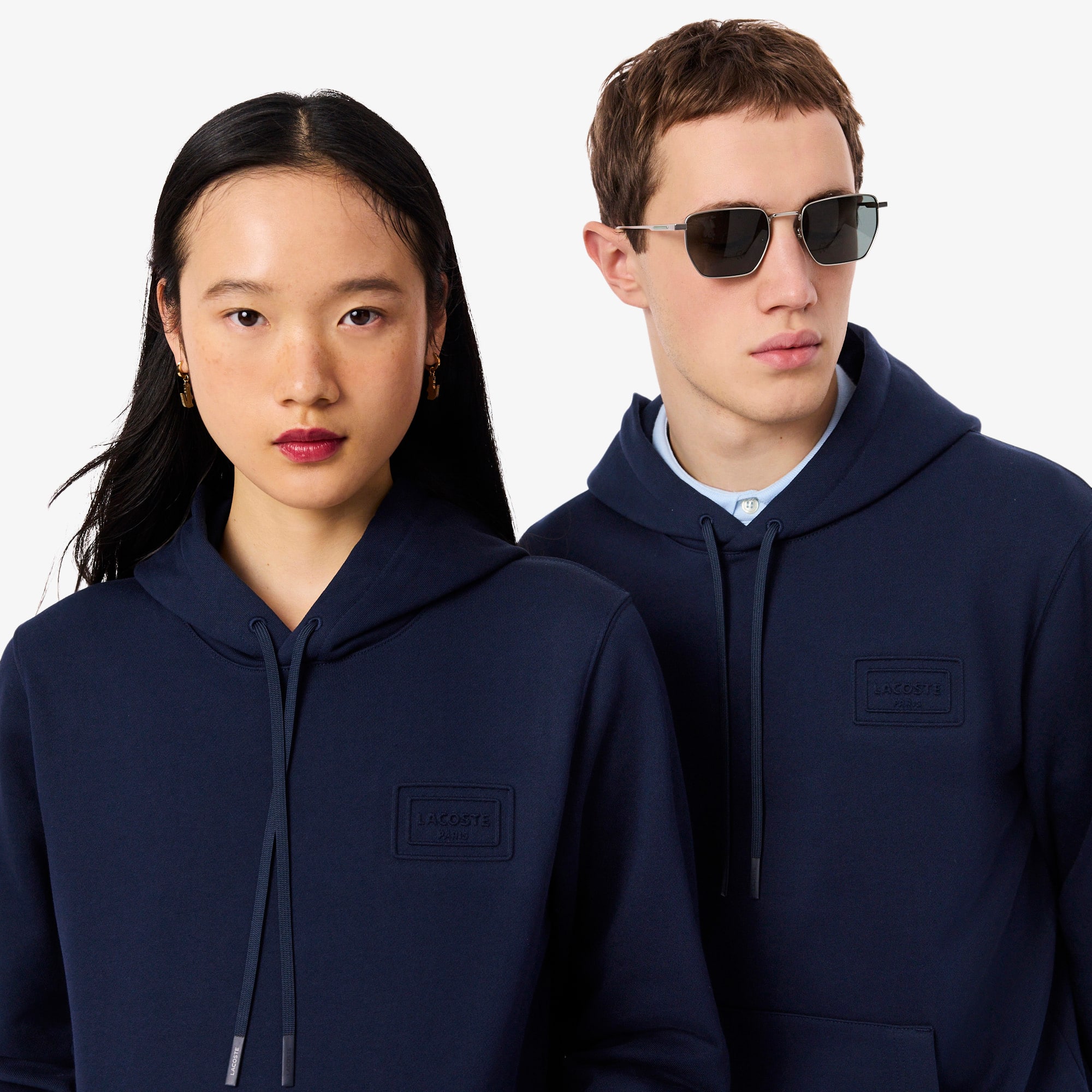 Embossed Branding Hoodie - Sweaters & Sweatshirts - New In 2026