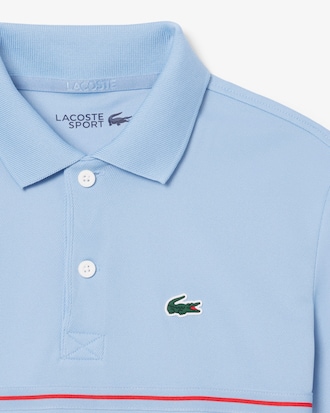 Ultra Dry Branded Stripe Piqu&eacute; Polo