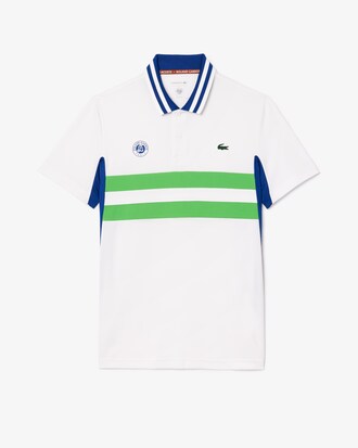 Polo de tenis de piqué ultra seco y corte slim edición Roland-Garros
