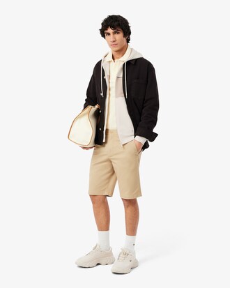 Colorblock Zipped Hoodie