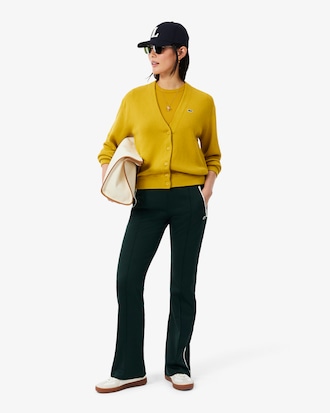 Playera de Corte Slim de Algod&oacute;n Acanalado para Mujer
