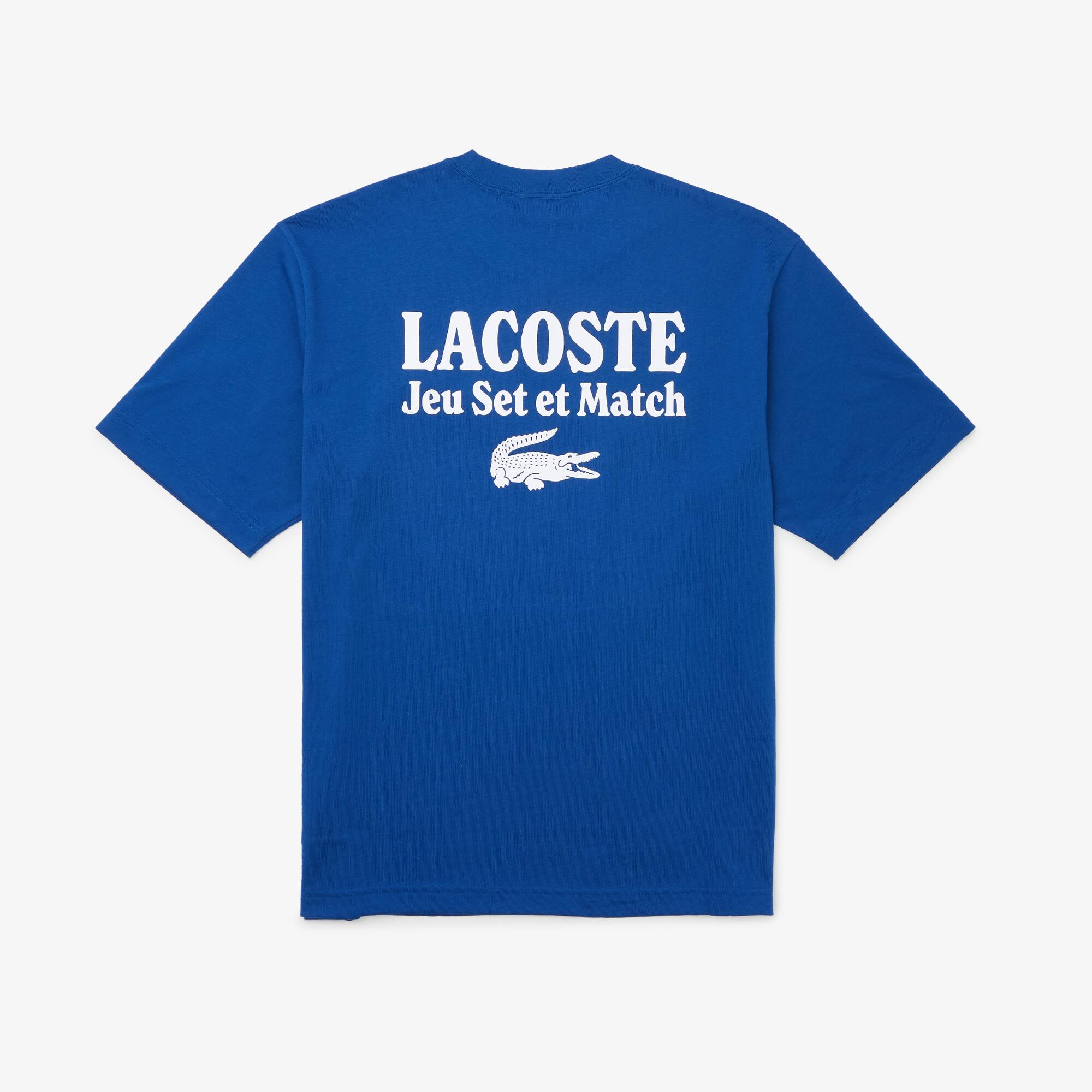 Men's Loose Fit Heavy Jersey Printed T-Shirt - Organic Cotton