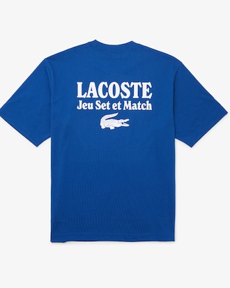 Men's Loose Fit Heavy Jersey Printed T-Shirt