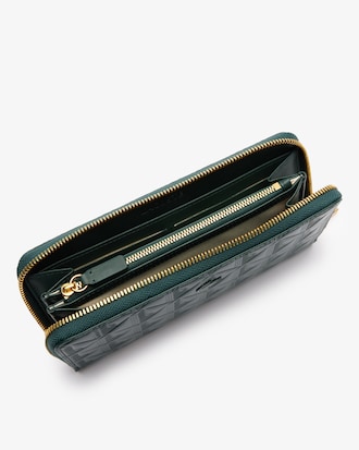 Women's Maheki Embossed Leather Zip Billfold
