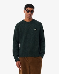 Mercerized Knit Wool Cardigan