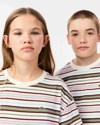 Kids' Striped Heavy Cotton T-Shirt