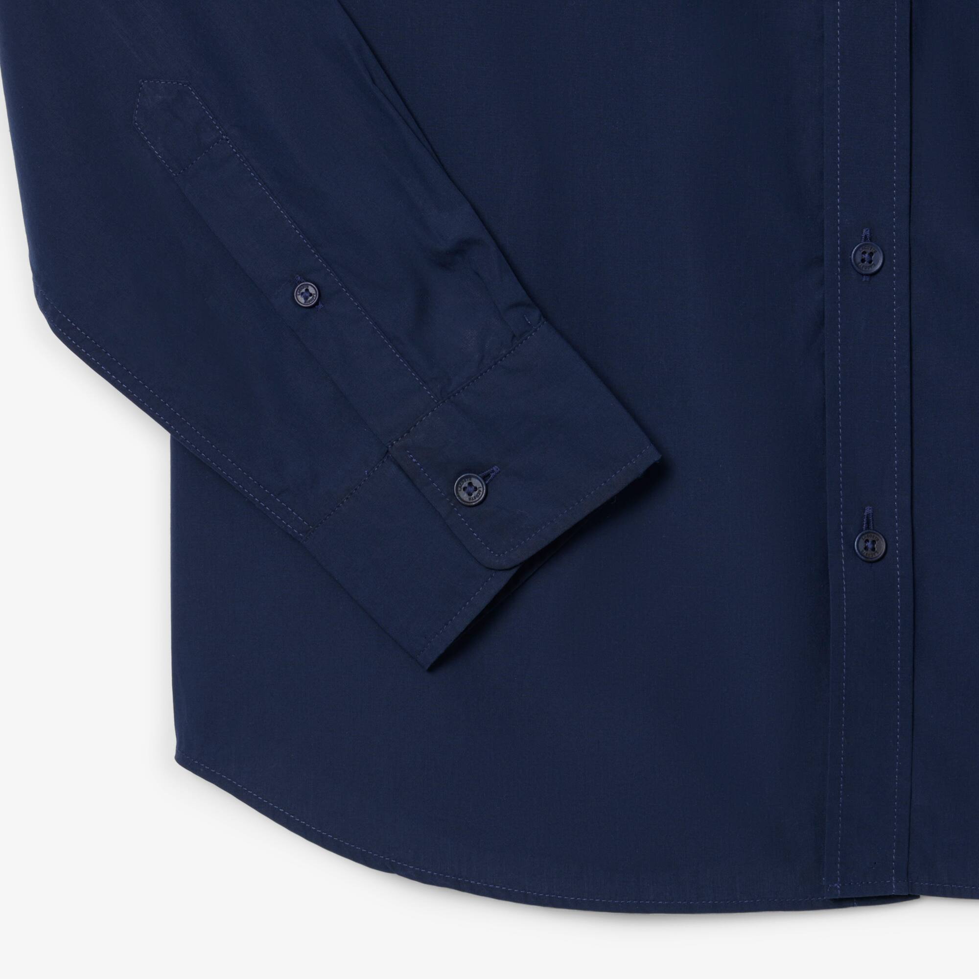 Regular Fit Stretch Poplin Shirt