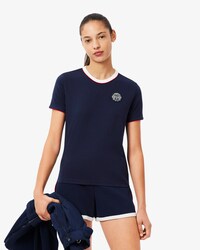 Playera Con Insignia Ultra Seco Tennis Heritage Para Mujer