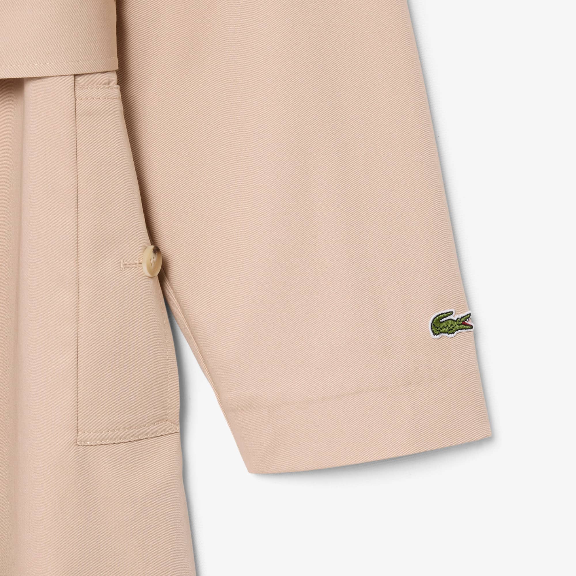 Oversized Water-Repellent Trench Coat