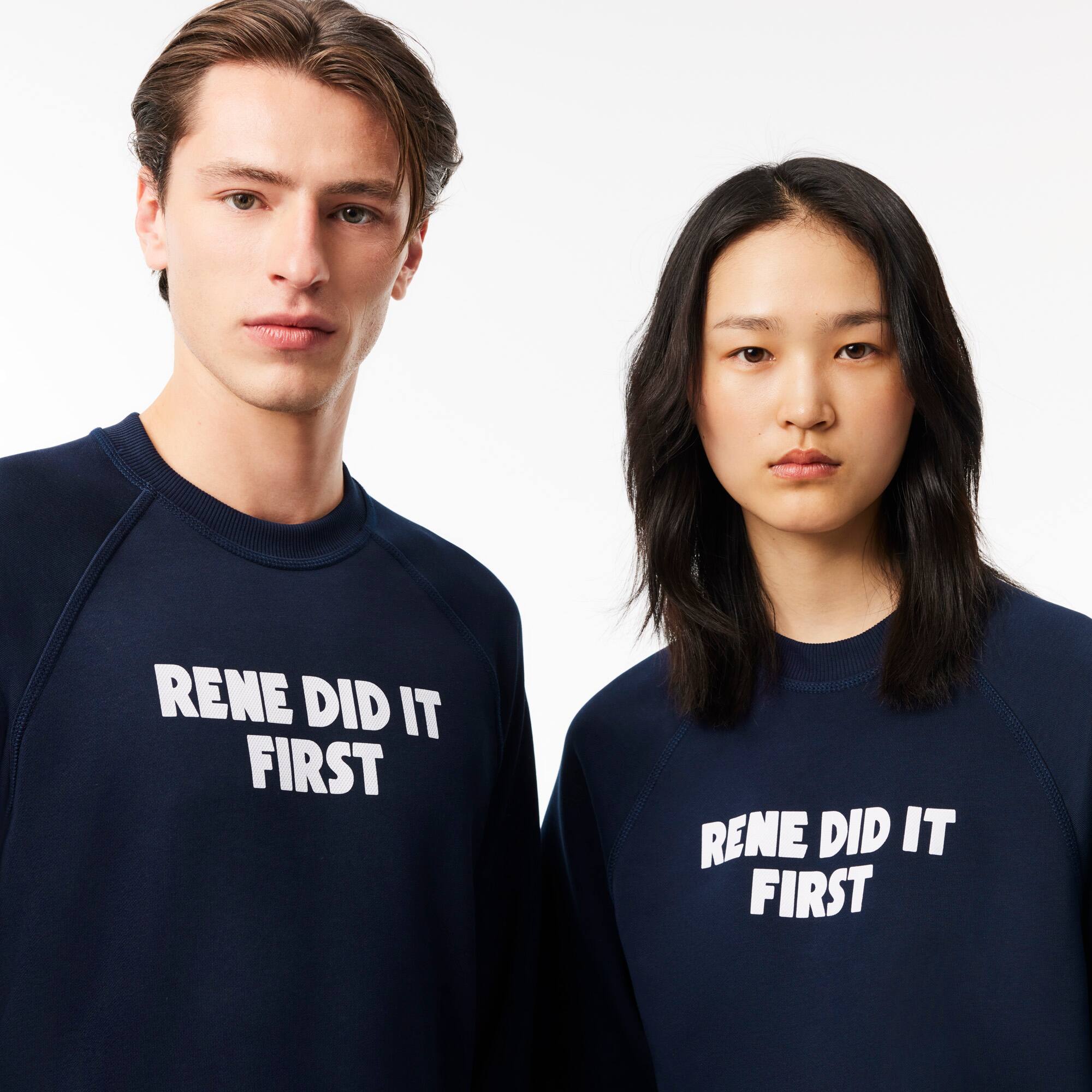 LACOSTE  ワッペンロゴスウェットシャツ ラコステ LACOSTE ワッペンロゴスウェットシャツ （ベージュ） -靴