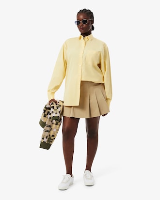 Women's Oversized Cotton Button Down Shirt