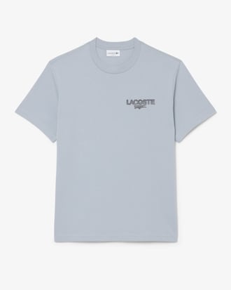 Playera de Tejido Jersey con Estampado de Tenis