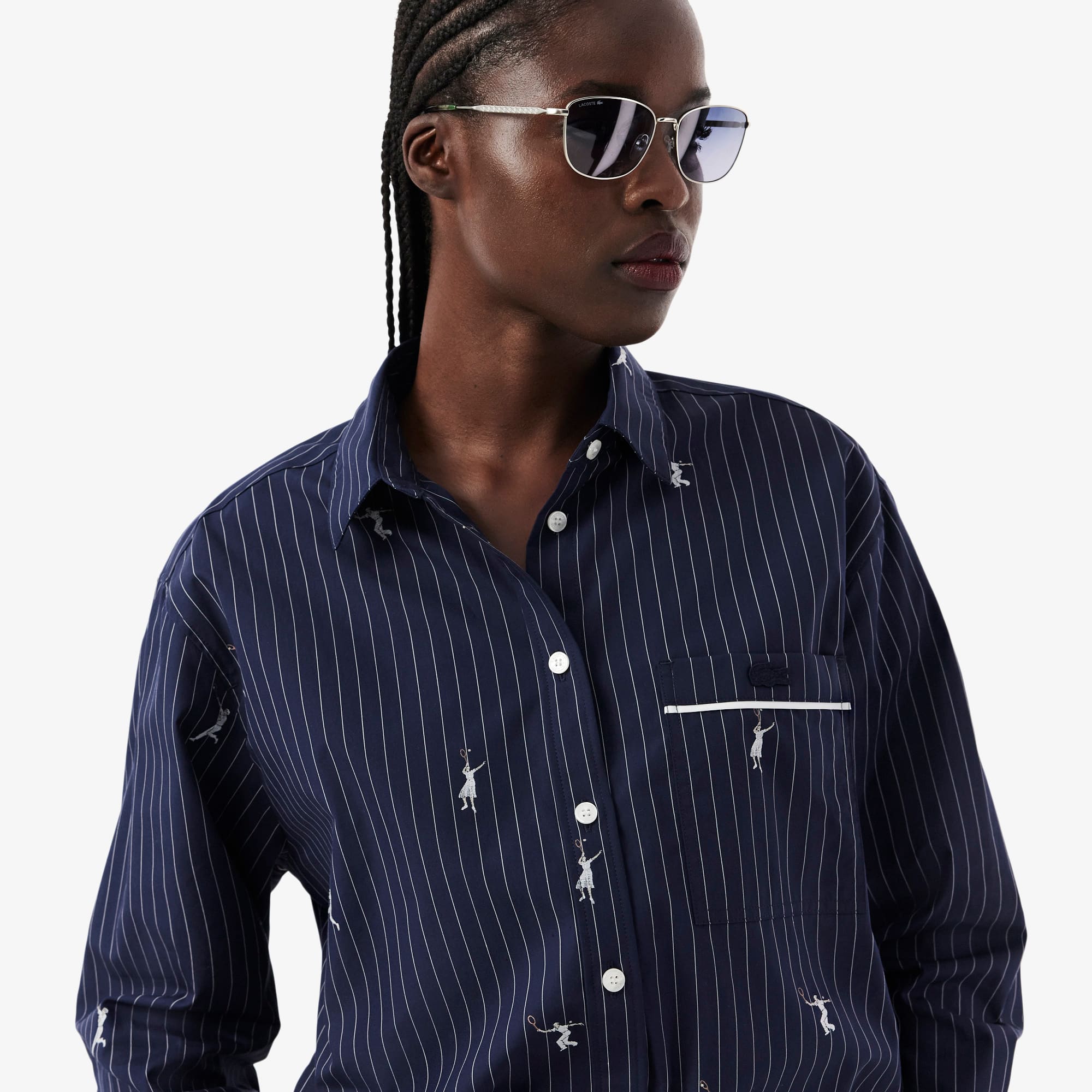 Oversized Shirt with Motifs - Women's Collection - New In 2026